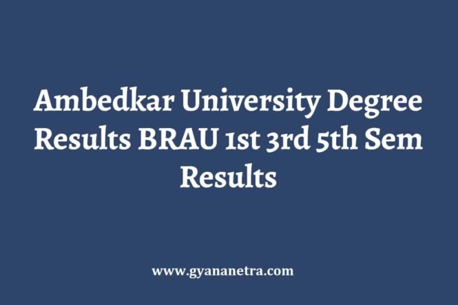 Ambedkar University Result Semester Exam