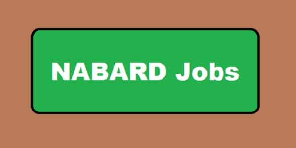 NABARD Manager Recruitment