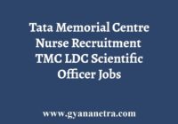 TMC Nurse LDC Recruitment