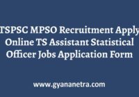 TSPSC MPSO Recruitment Notification