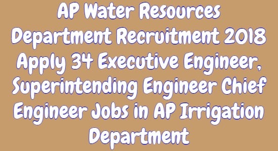 AP Water Resources Department Recruitment