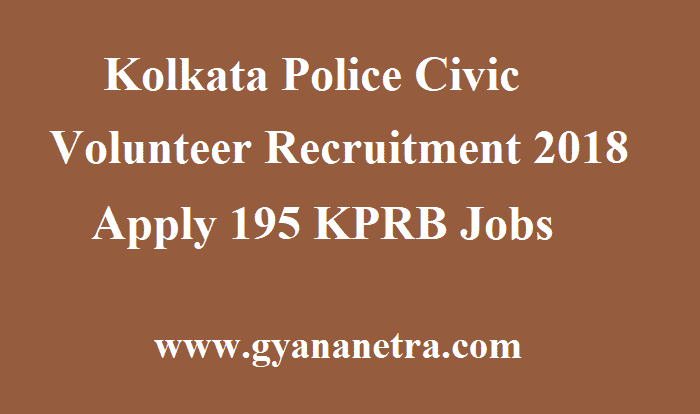 Kolkata Police Civic Volunteer Recruitment