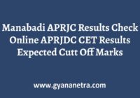 Manabadi APRJC Results Check Online