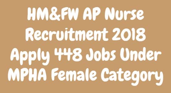 HMFW AP Nurse Recruitment