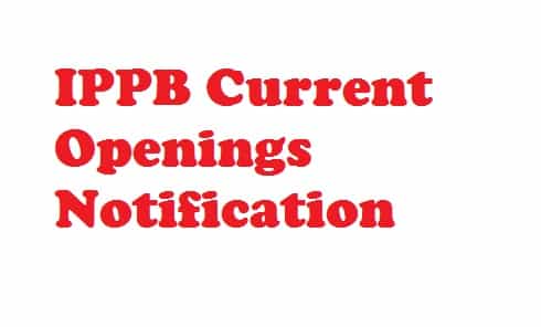 IPPB Recruitment 2018