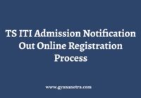 TS ITI Admission Notification Apply Online