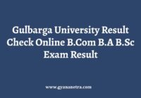 Gulbarga University Result Check Online