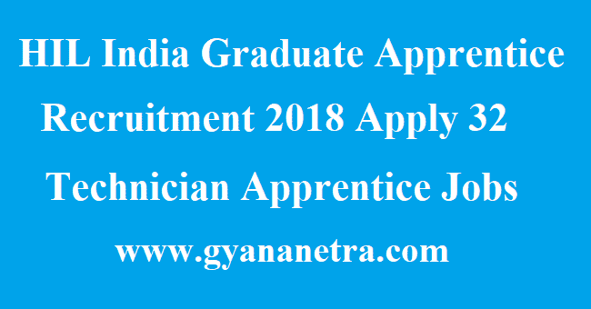 HIL India Graduate Apprentice Recruitment
