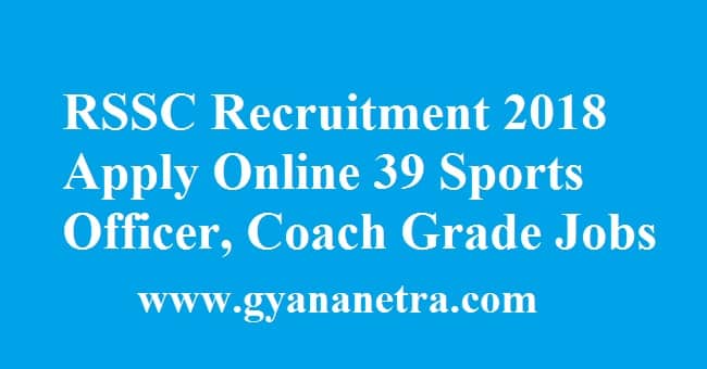 RSSC Recruitment