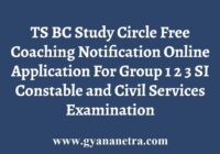 TS BC Study Circle Free Coaching