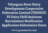 TS Dairy Field Assistant Jobs