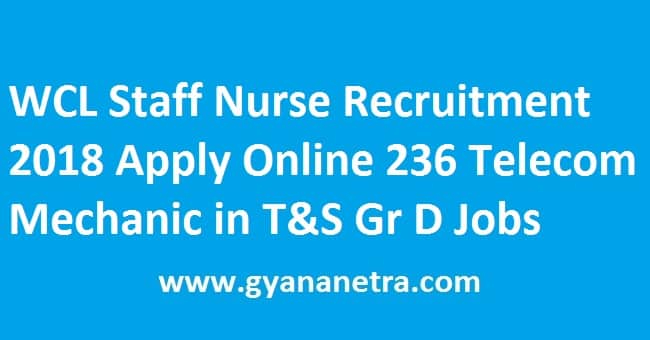 WCL Staff Nurse Recruitment