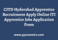 CITD Hyderabad Apprentice Recruitment Notification