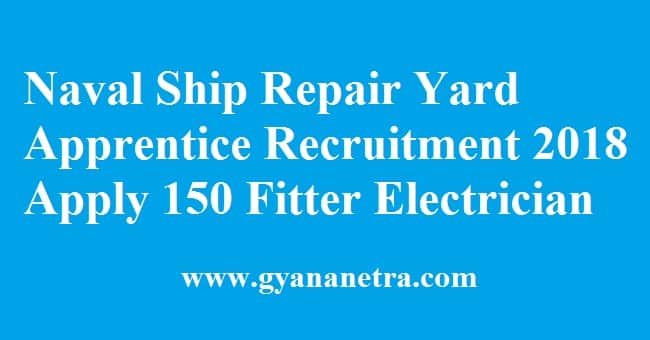 Naval Ship Repair Yard Apprentice Recruitment