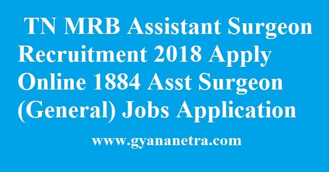 TN MRB Assistant Surgeon Recruitment