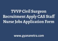 TVVP Civil Surgeon Recruitment Notification