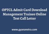 OPTCL Admit Card Download Online