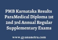 PMB Karnataka Diploma Results