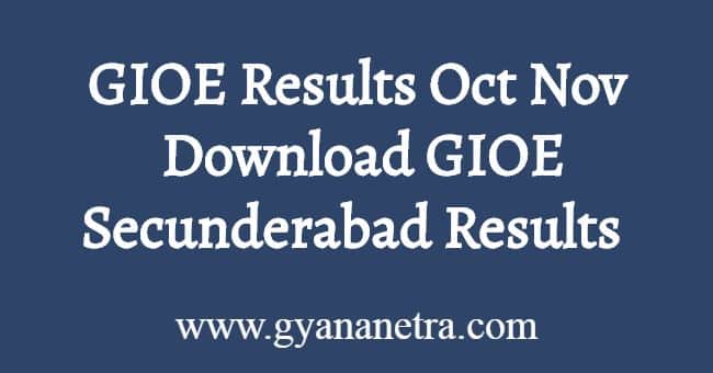 GIOE Results