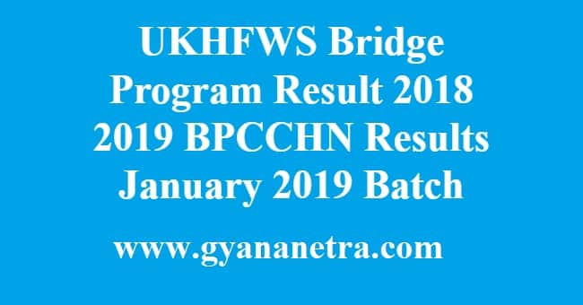 UKHFWS Bridge Program Result