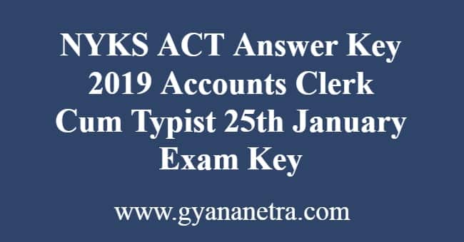 NYKS ACT Answer Key
