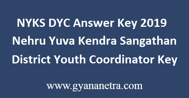 NYKS-DYC-Answer-Key-2019