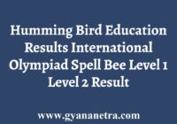 Humming Bird Education Results