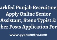 Markfed Punjab Recruitment Apply Online