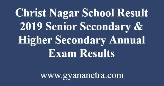 Christ Nagar School Result