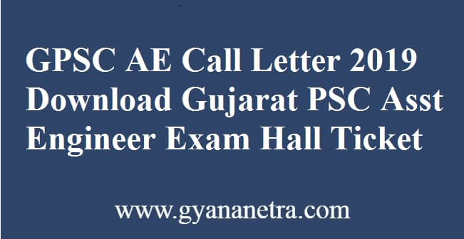 GPSC AE Call Letter