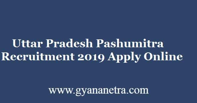 Uttar Pradesh Pashumitra Recruitment 2019