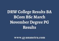 DRW College Results