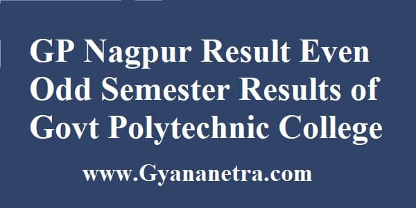 GP Nagpur Result Check Online