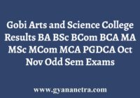 Gobi Arts and Science College Results