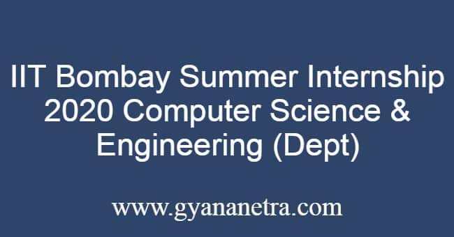 IIT-Bombay-Summer-Internship-2020