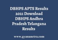 DBHPS APTS Results