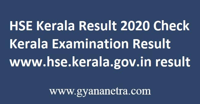 HSE Kerala Result