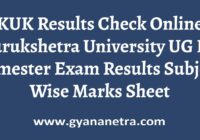 KUK Results Semester Exam
