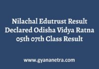 Nilachal Edutrust Result Check Online