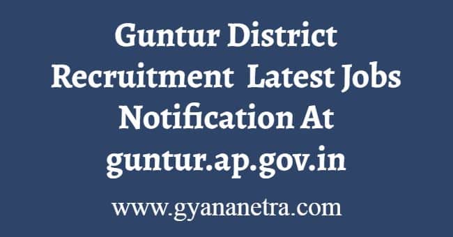 Guntur District Recruitment