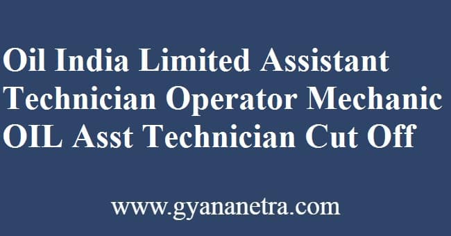 Oil India Limited Assistant Technician Operator Mechanic Result