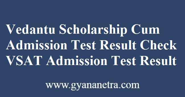 Vedantu Scholarship Admission Test