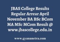 JBAS College Results