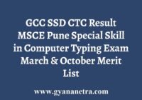 GCC SSD CTC Result