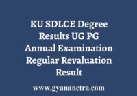KU SDLCE Degree Results