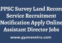 AP Survey Land Records Recruitment Notification