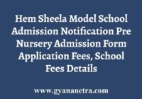 Hem Sheela Model School Admission