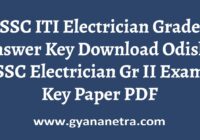 OSSC ITI Electrician Grade 2 Answer Key PDF