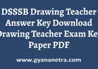 DSSSB Drawing Teacher Answer Key Paper PDF