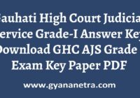 Gauhati High Court Judicial Service Grade-I Answer Key